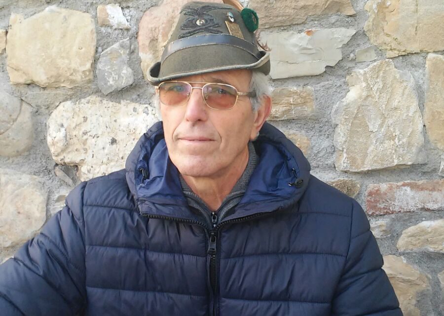 Luigi Manenti, Capogruppo Alpini di San Paolo d’Argon