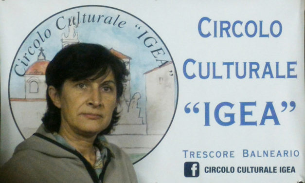 Lucia Zanga, presidente del Circolo Culturale Igea di Trescore