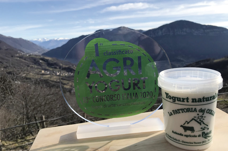 Colle Gallo: il miglior “AGRI yogurt” nazionale è della Fattoria del Colle
