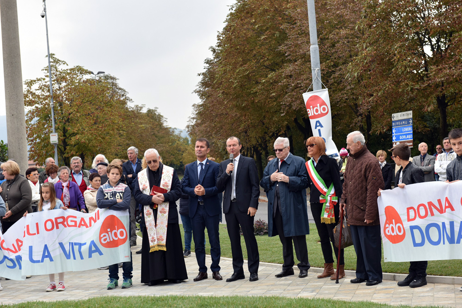 Inaugurato il nuovo monumento AIDO