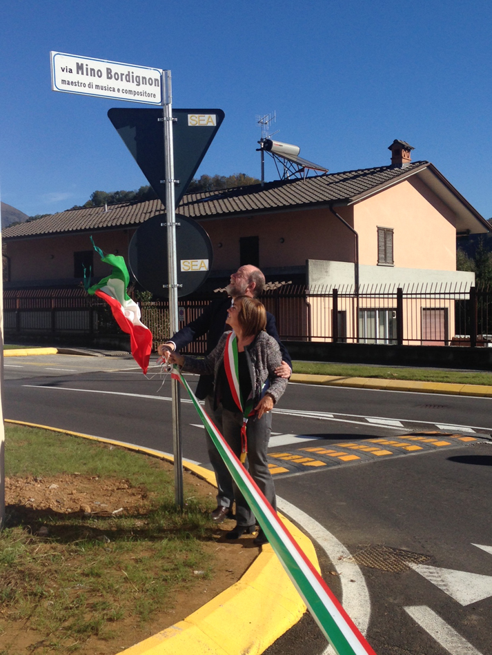 Dedicata una strada al maestro di musica e compositore Mino Bordignon