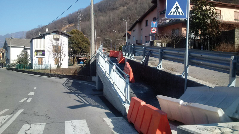 Allargamento di via Cava, per la costruzione della pista ciclo-pedonale verso il Parco Paleontologico