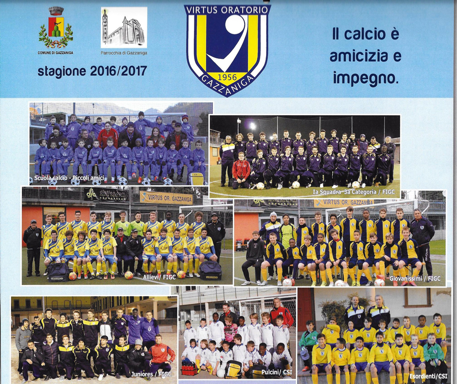 Calcio con passione: l’insegnamento della Virtus Oratorio Gazzaniga