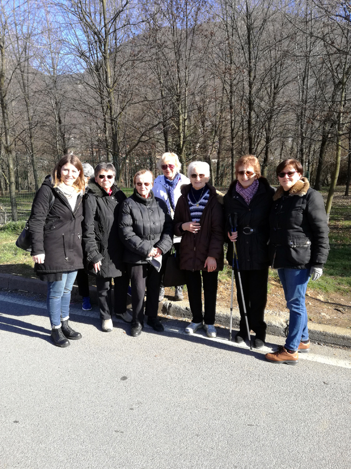 Il gruppo di cammino del giovedì vi aspetta…