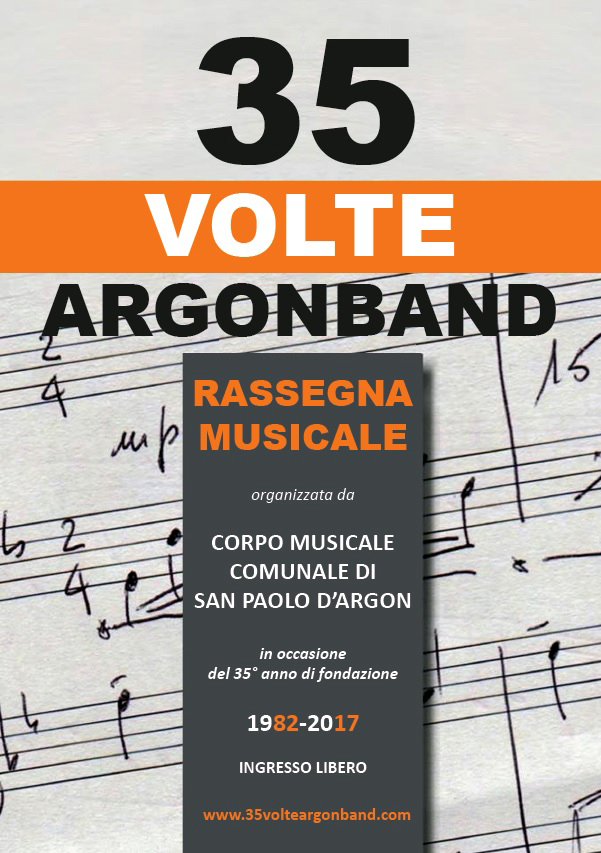 Una rassegna musicale per i 35 anni della Banda
