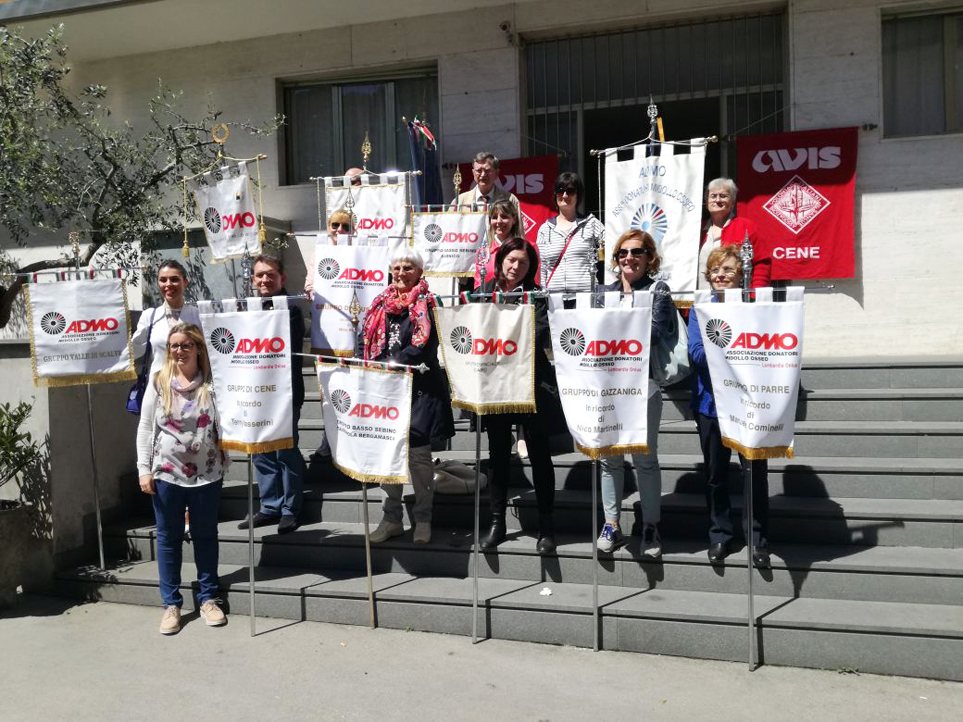 Il volontariato ha celebrato l’importanza della donazione. Festa per gli anniversari di Avis, Aido e Admo