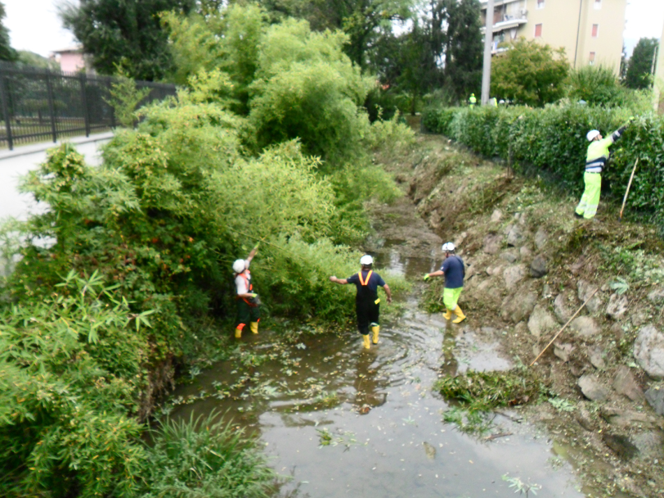L’operazione “Fiumi Sicuri” anche sul torrente Zerra