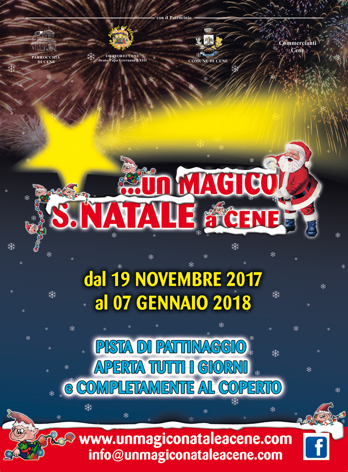 Nuova veste per l’edizione 2017 di “…un Magico…S.Natale a Cene”