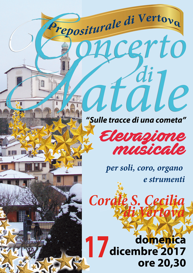 17 dicembre: la Corale Santa Cecilia in concerto