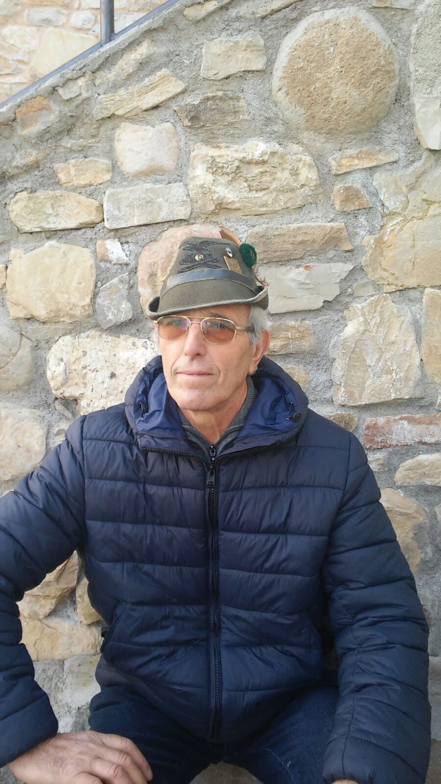 Luigi Manenti, Capogruppo Alpini di San Paolo d’Argon