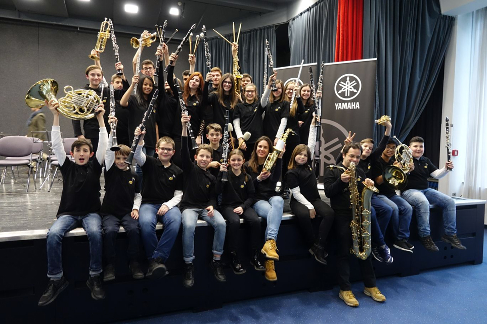 La “Argon Junior Band” al “Festival Junior Band Yamaha” di Riva del Garda