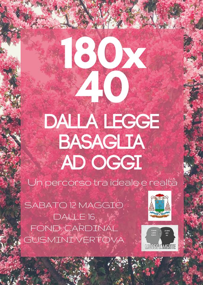 “180×40 dalla legge Basaglia ad oggi”
