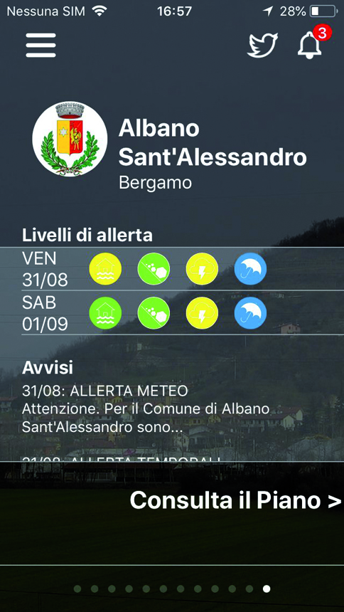 Nuova App “LibraRisk”: il Piano di Protezione Civile sempre in tasca