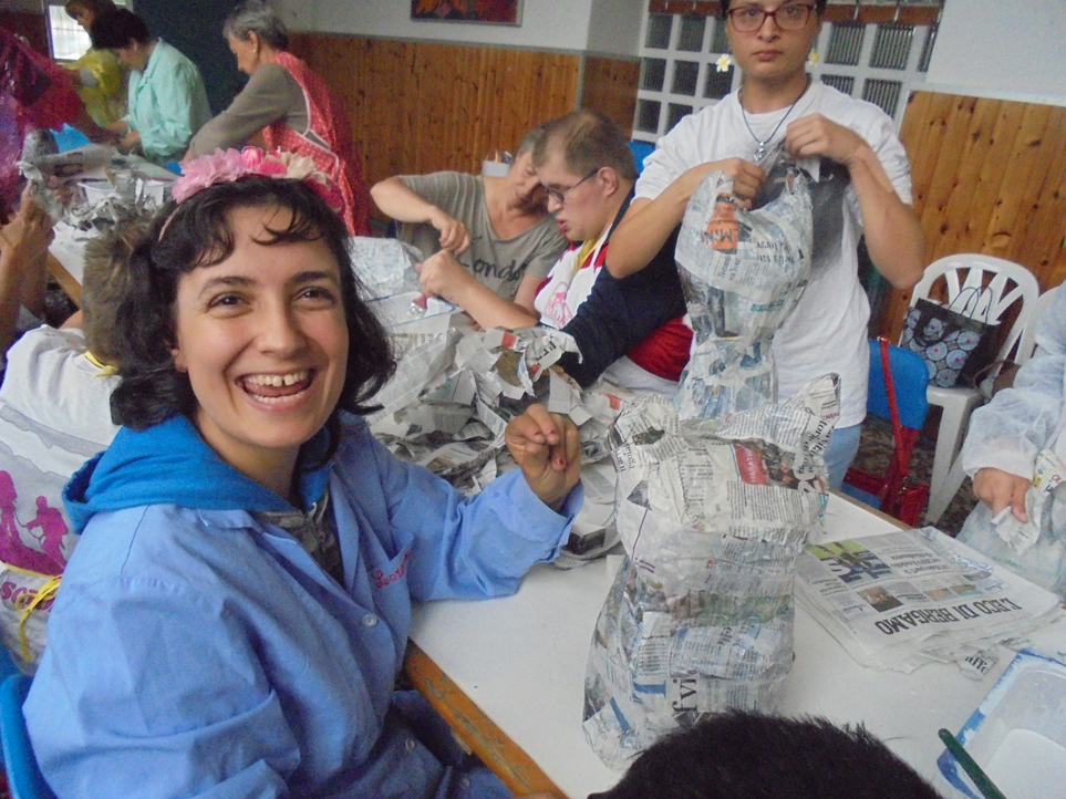 Creatività in 3D, piccole sculture in cartapesta