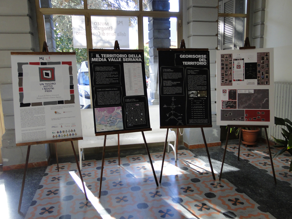 “Un tesoro sotto i piedi”: rocce e marmi in mostra fino al 30 dicembre