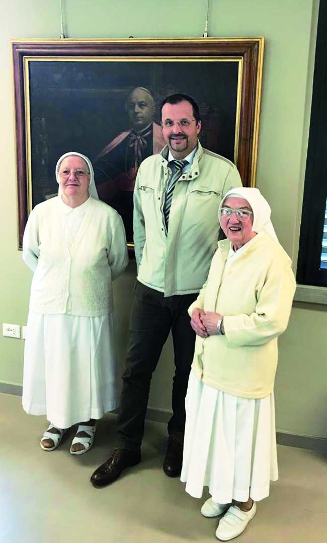 Benvenuta suor Marina Spreafico