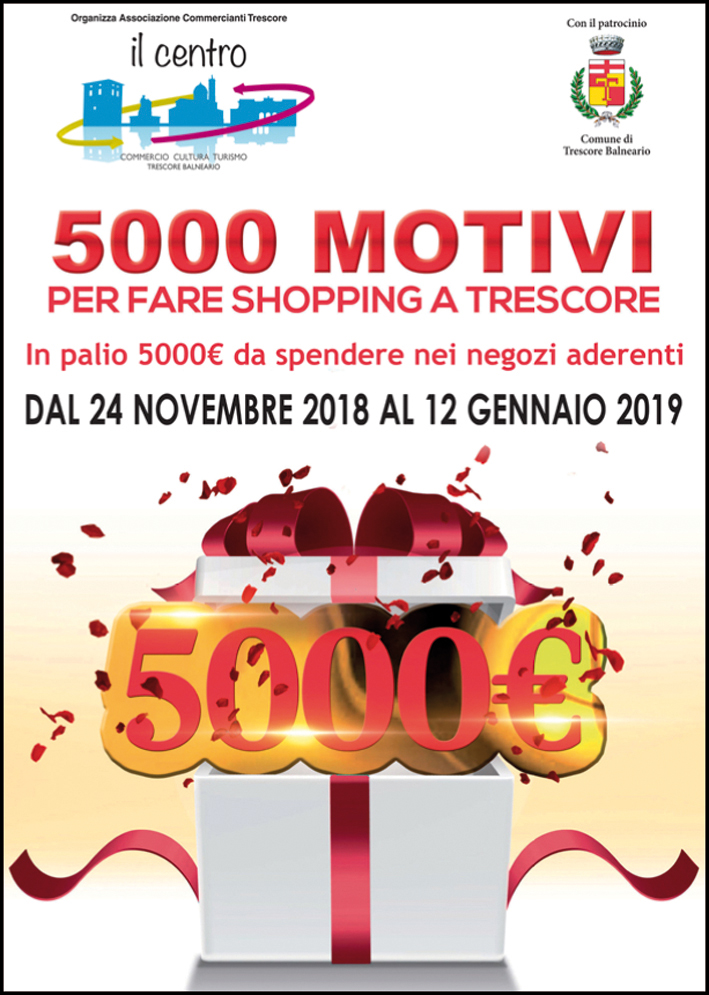 5.000 buoni motivi per fare shopping a Trescore!