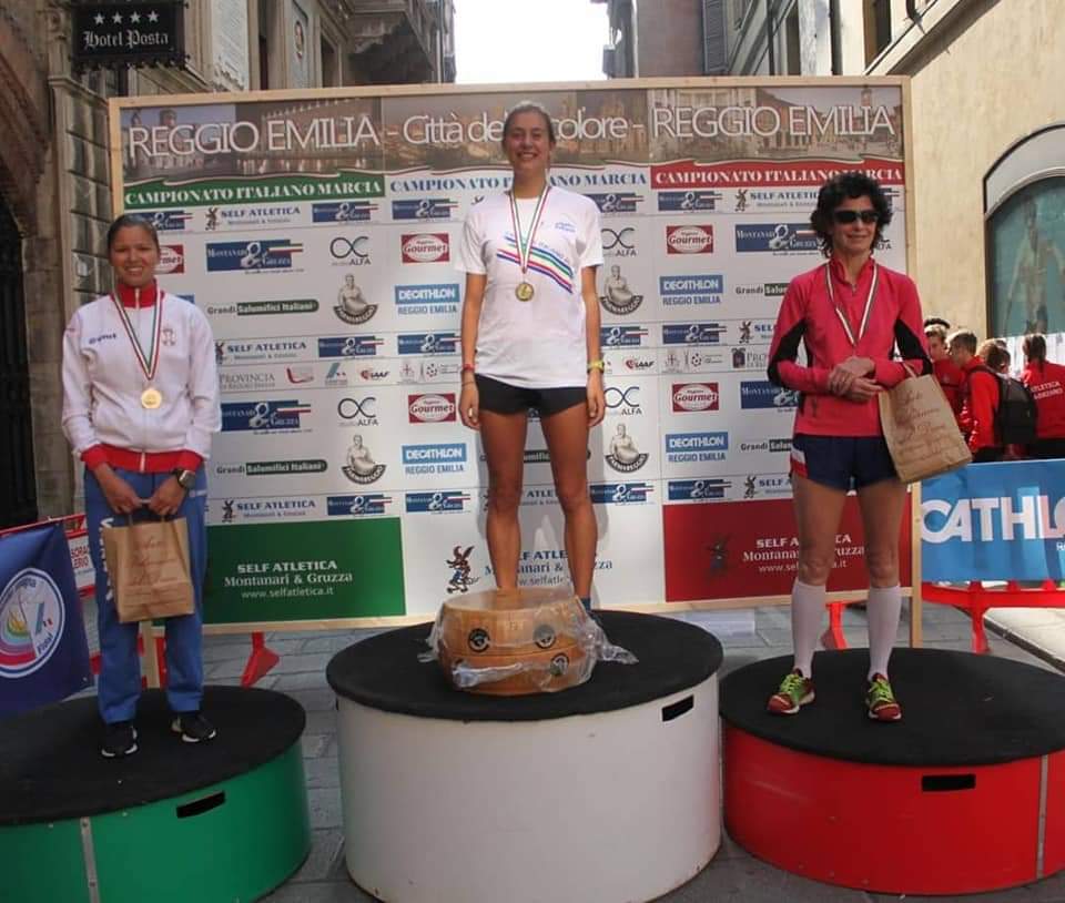 Beatrice Foresti, Campionessa italiana assoluta di marcia 50 km donne