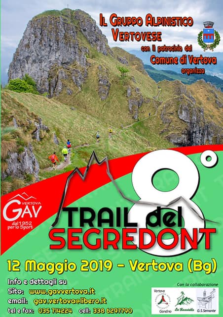 8^ edizione del “Trail del Segredont”