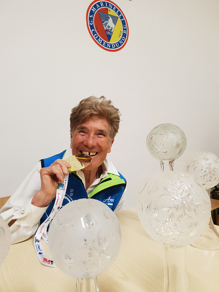 Anna Fabretto Martinelli,  Campionessa del mondo di sci alpino