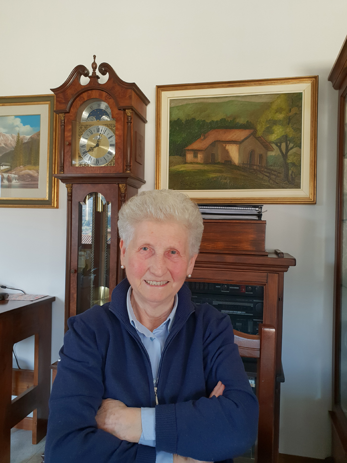Giampiera Longaretti, Presidente della Conferenza San Vincenzo di Gazzaniga