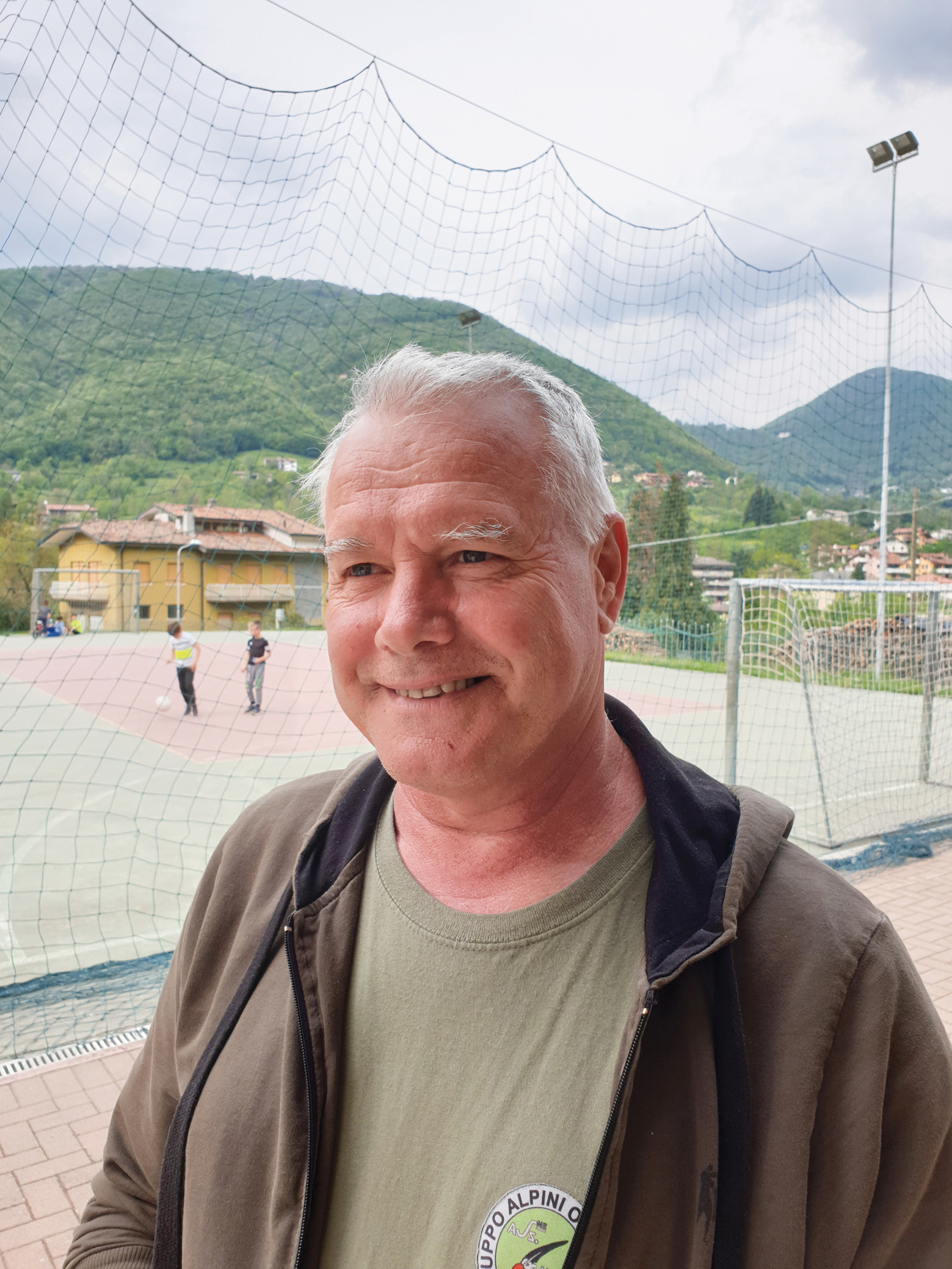 Pierangelo Vigani, Capogruppo Alpini dell’Oltreserio