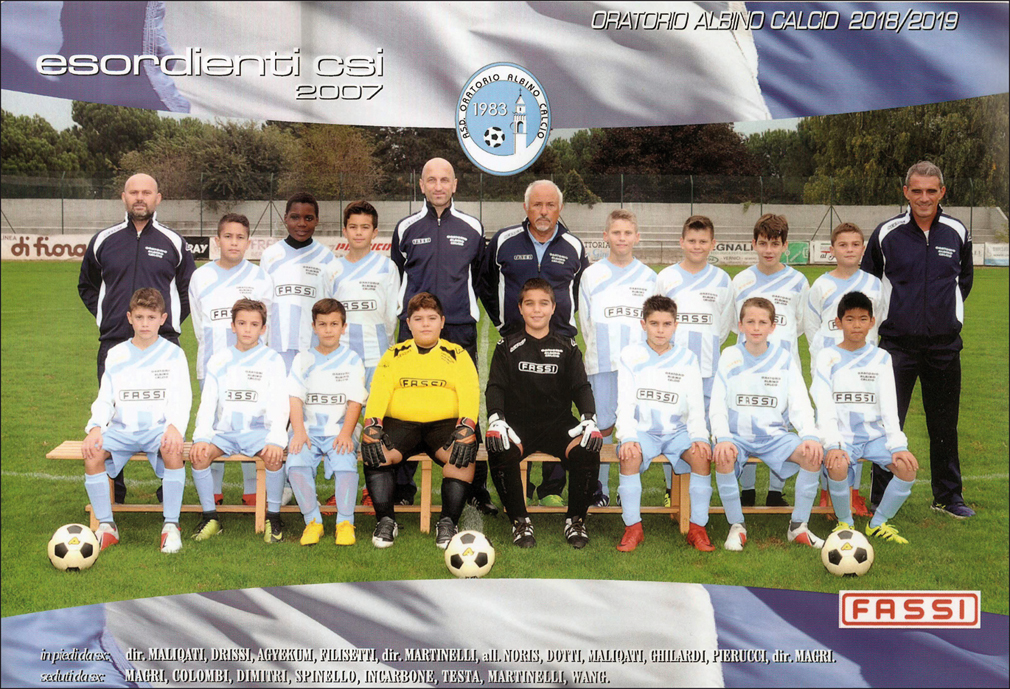 Record “europeo” per la squadra degli Esordienti a 11 dell’Oratorio Albino Calcio
