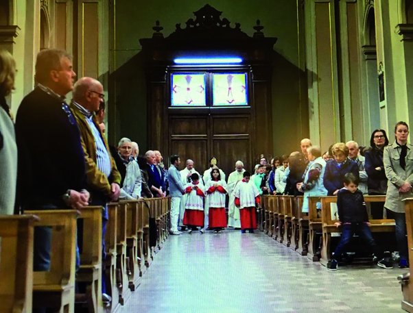 Accolte a Cene le reliquie di Santa Faustina