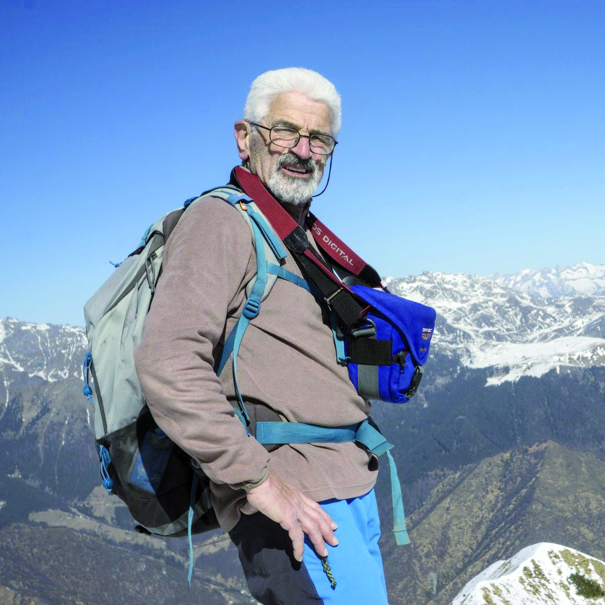 SANDRO NORIS, Responsabile della sezione sentieristica del GS “Abele Marinelli”