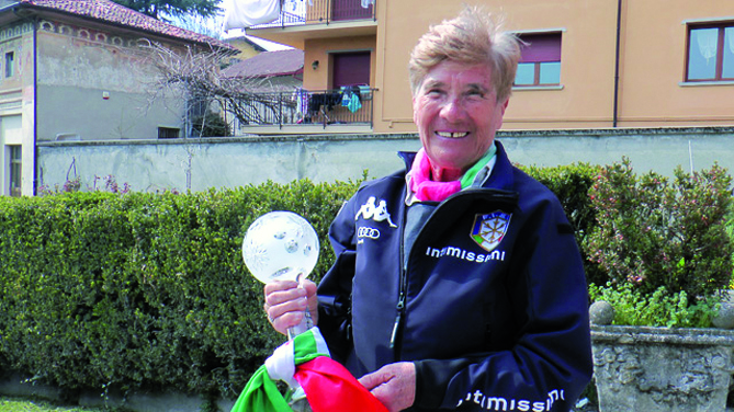 Anna Fabretto Martinelli conquista la Coppa del Mondo di sci “Master C 10”: 75-79 anni