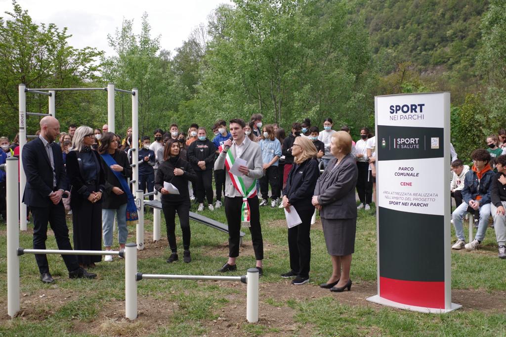 Inaugurata l’area fitness attrezzata in via Fermi