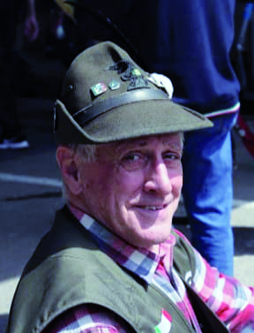 Roberto Guerini,  Capogruppo Alpini di Gazzaniga