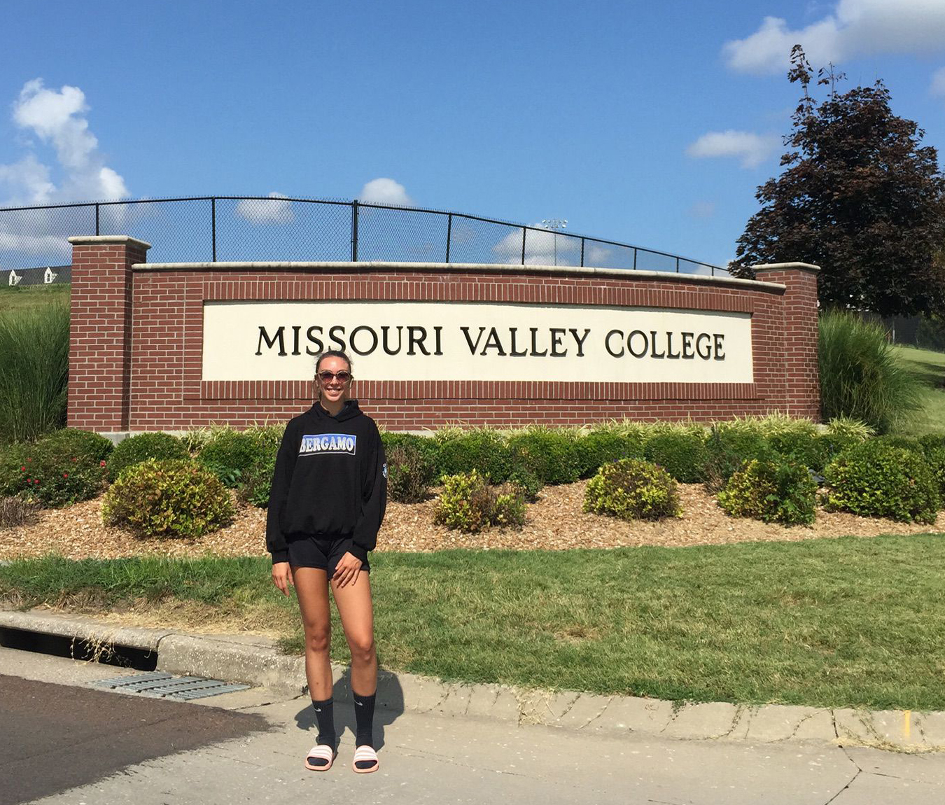 Benedetta Peracchi gioca a basket nella “Missouri Valley College”: orgoglio albinese negli Stati Uniti