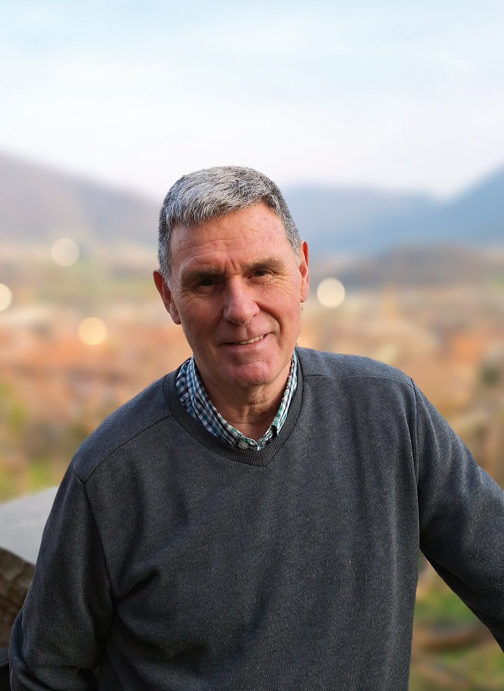 Walter Piccinini,  Presidente del Centro Sociale Pensionati di Comenduno