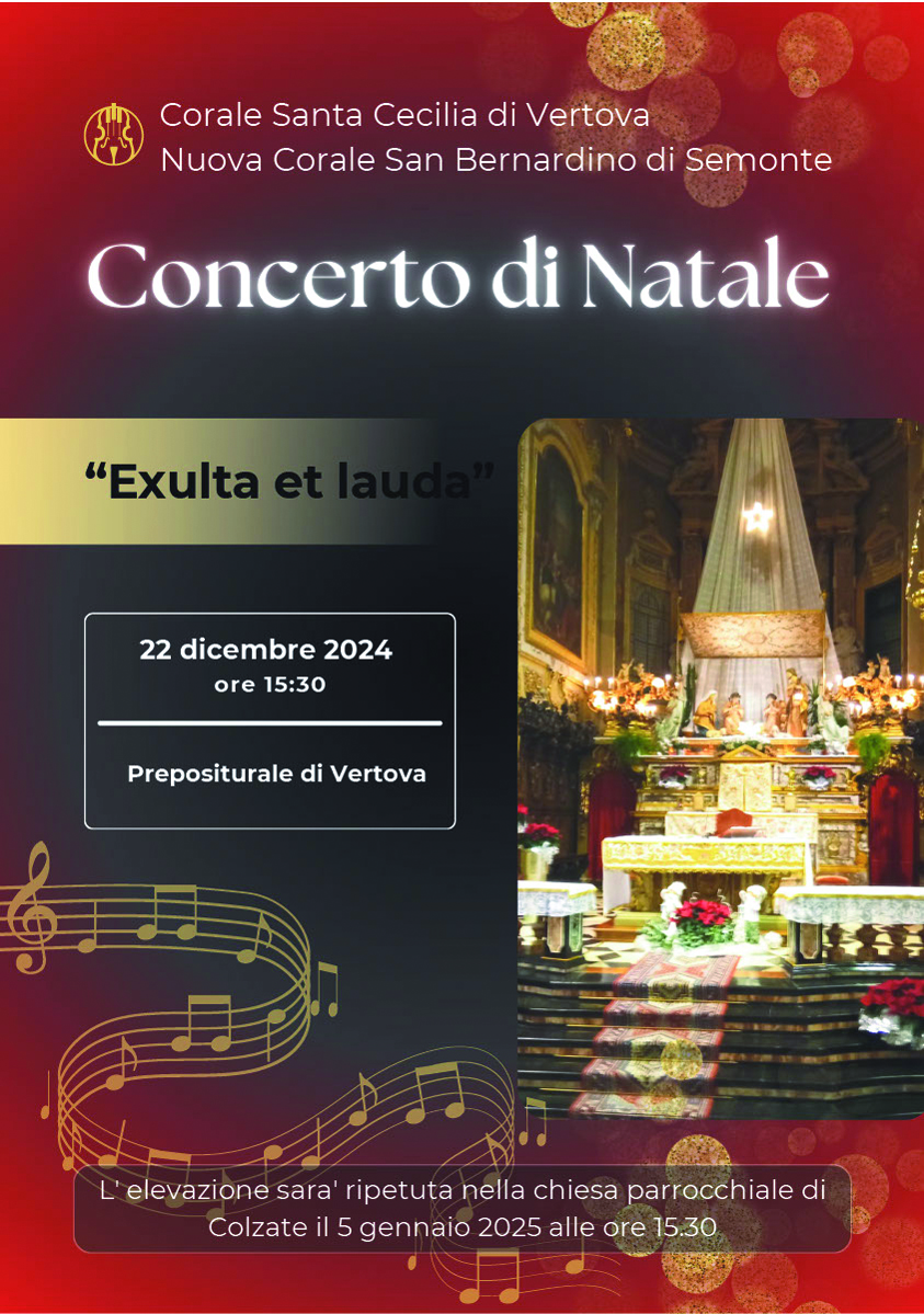 Corale Santa Cecilia: il punto di un anno ricco di impegni canori