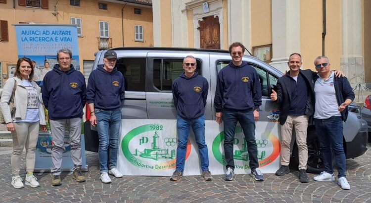 La Polisportiva Desenzanese dona un automezzo all’associazione “Insieme per Fily”