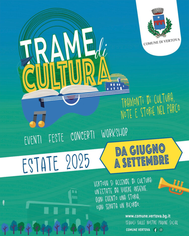 Al via la rassegna estiva “Trame di cultura”