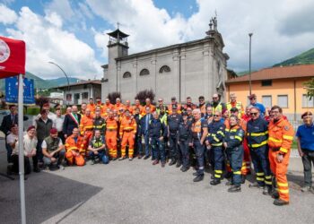 La comunità festeggia i 50 anni della Protezione Civile