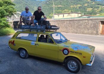 Paolo Gandossi di Cene e Mauro Milesi di Gazzaniga al “Mongol Rally” 2025