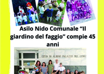 L’asilo nido comunale “Il Giardino del Faggio” compie 45 anni