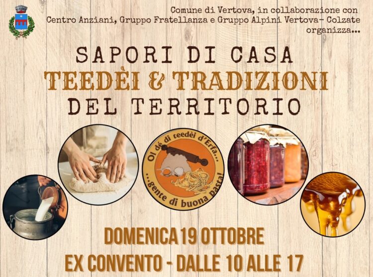 “Sapori di casa: teedèi e tradizioni del territorio”