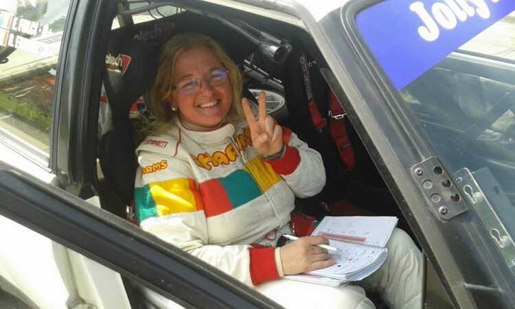 Emanuela Folci, una vita nei rally automobilistici