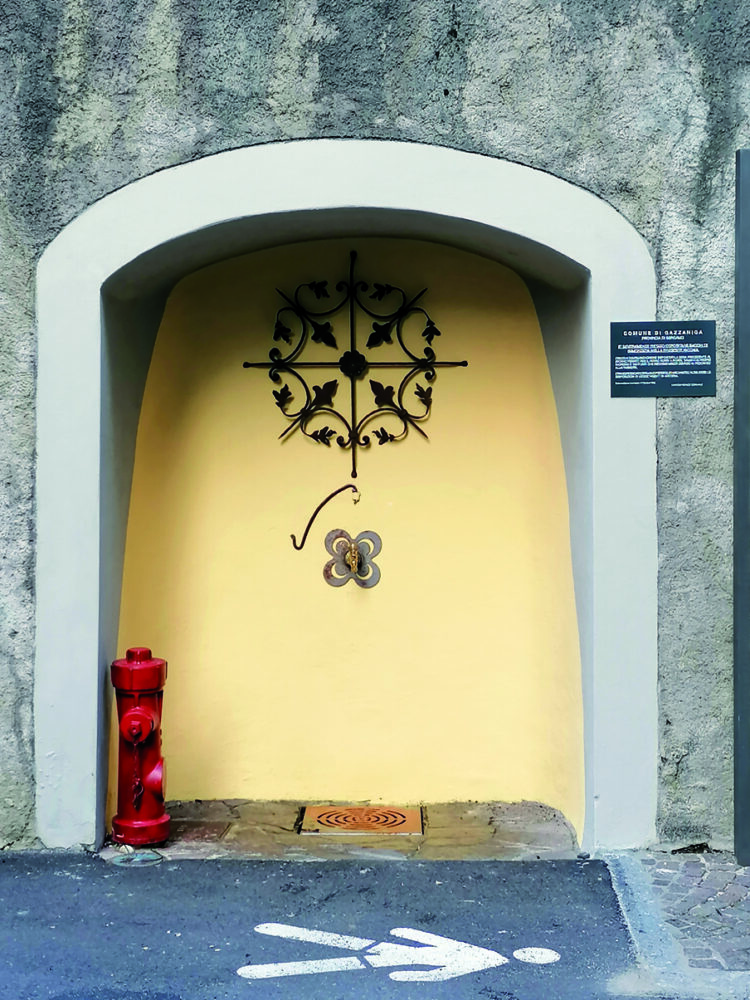 Recuperata l’antica fontana di via Manzoni