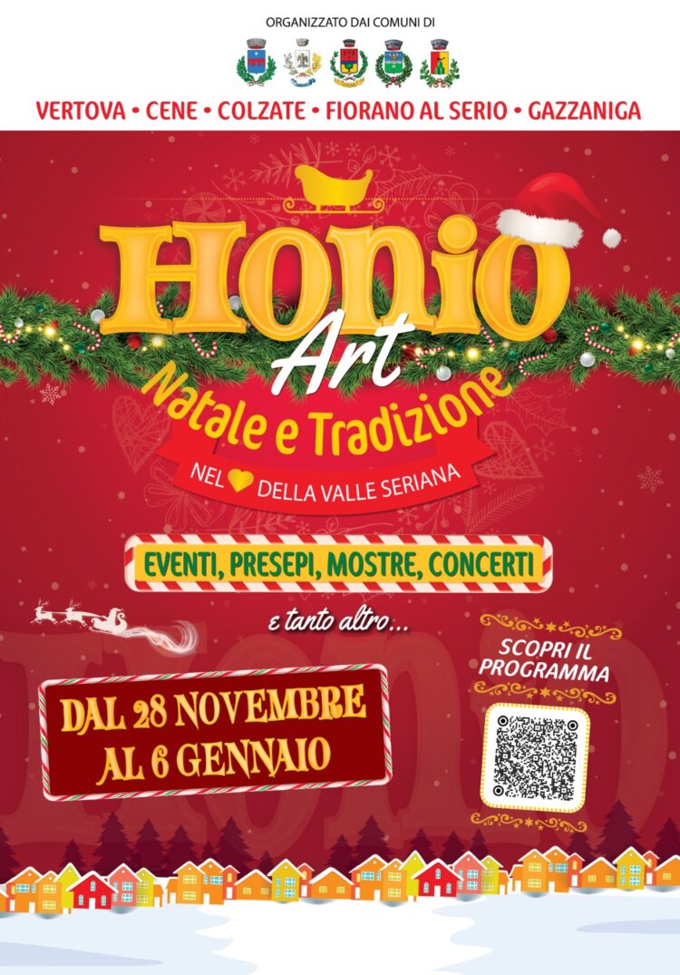 Nasce HonioArt: il calendario degli avvenimenti natalizi dei Comuni dell’antica Honio