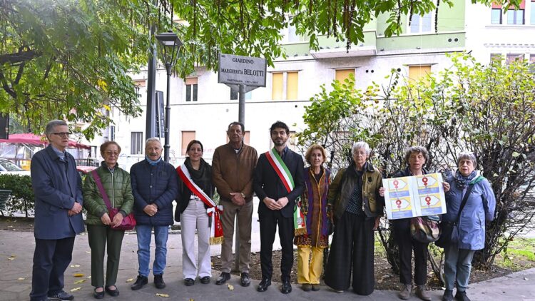 Un giardino di Milano è stato intitolato alla partigiana Margherita “Rina” Belotti, originaria di Casale
