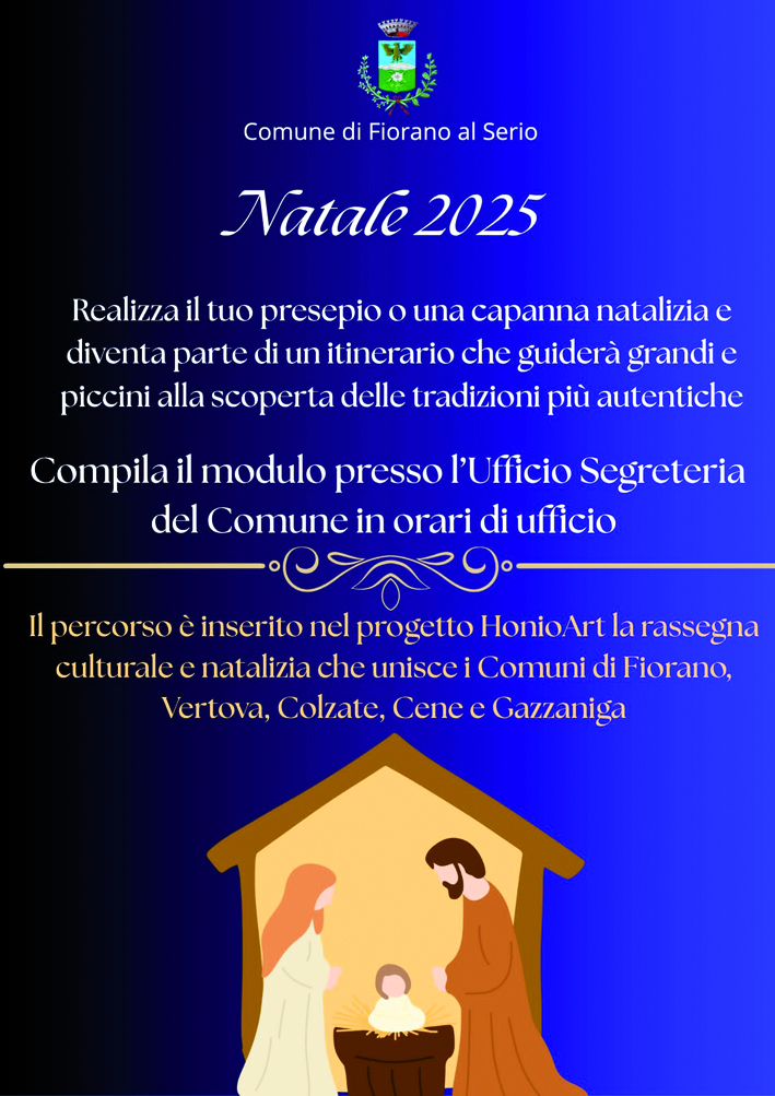 Il progetto “HonioArt” propone il “percorso dei presepi” fra i 5 Comuni