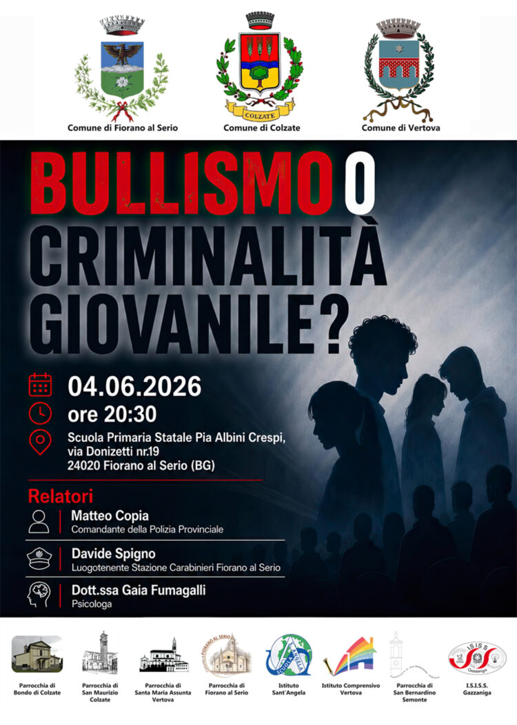 Bullismo o criminalità giovanile?