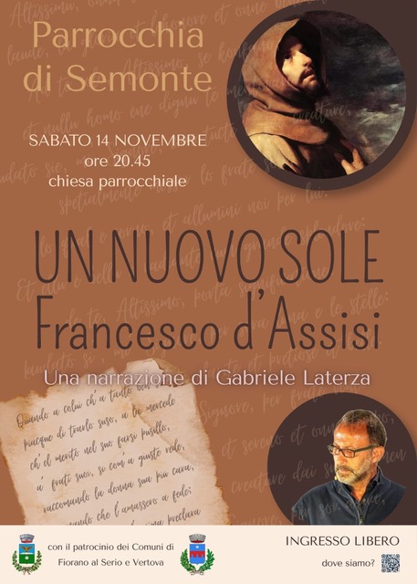 Gabriele Laterza racconta San Francesco